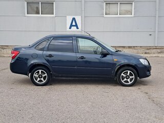 2013 Lada (ВАЗ) Granta I, синий, 275000 рублей, вид 4