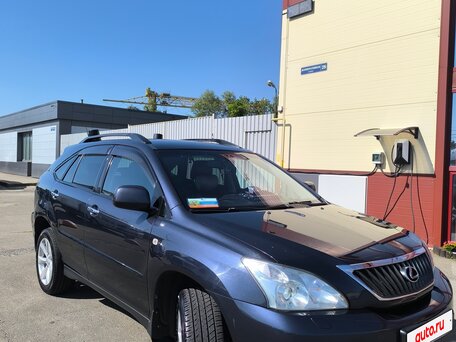 2008 Lexus RX 350 II Рестайлинг, синий, 1100000 рублей, вид 4