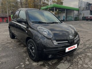 2007 Nissan Micra III (K12), чёрный, 400000 рублей, вид 2