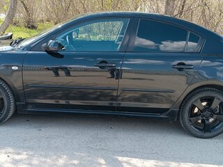 2007 Mazda 3 I (BK) Рестайлинг, чёрный, 545000 рублей, вид 2