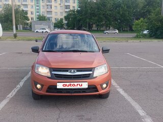 2014 Lada (ВАЗ) Granta I, оранжевый, 450000 рублей, вид 1
