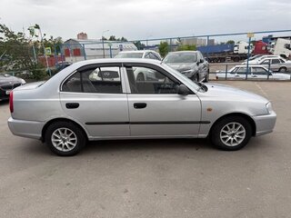 2007 Hyundai Accent ТагАЗ II, серебристый, 250000 рублей, вид 4