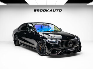 2024 Mercedes-Benz S-Класс AMG 63 e AMG Long IV (W223), чёрный, 27990000 рублей, вид 3