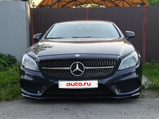 2016 Mercedes-Benz CLS 350 BlueTEC II (C218) Рестайлинг, синий, 2830000 рублей, вид 1