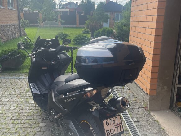 2012 Yamaha TMAX, серый, 470000 рублей - вид 2