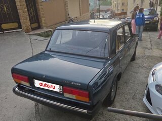 2005 Lada (ВАЗ) 2107, синий, 215000 рублей, вид 2