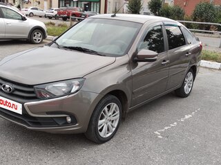 2019 Lada (ВАЗ) Granta I Рестайлинг, коричневый, 650000 рублей, вид 2