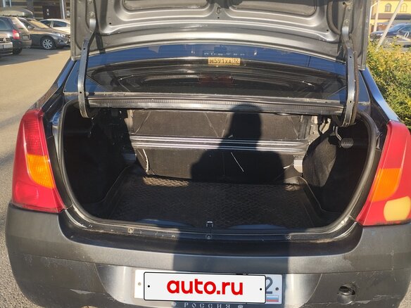 2008 Renault Logan I, серый, 355000 рублей - вид 8