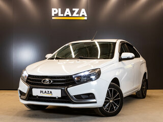 2021 Lada (ВАЗ) Vesta I, белый, 900000 рублей, вид 1