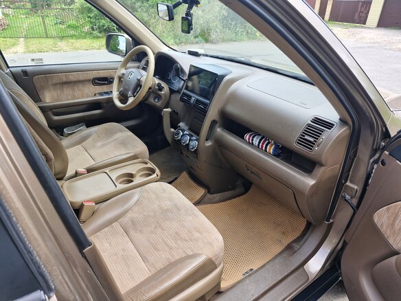 2002 Honda CR-V II, коричневый, 550000 рублей - вид 5