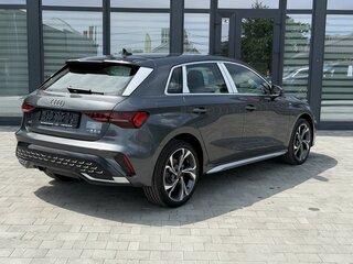 2026 Audi A3 Sportback 35 TFSI IV (8Y) Рестайлинг, серый, 3780000 рублей, вид 3
