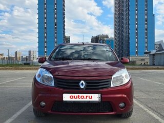 2012 Renault Sandero I, красный, 585000 рублей, вид 1