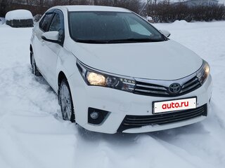 2014 Toyota Corolla XI (E160, E170, E180), белый, 1150000 рублей, вид 2