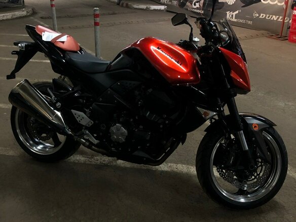 2009 Kawasaki Z 1000, оранжевый, 580000 рублей - вид 19