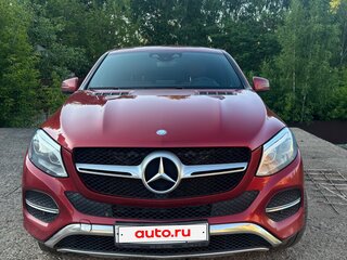2015 Mercedes-Benz GLE Coupe 400 I (C292), красный, 3300000 рублей, вид 1