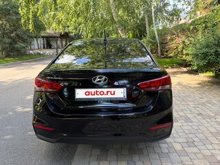 2019 Hyundai Solaris II, чёрный, 1320000 рублей, вид 5