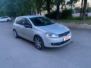 2012 Volkswagen Golf VI, серебристый, 840000 рублей, вид 2