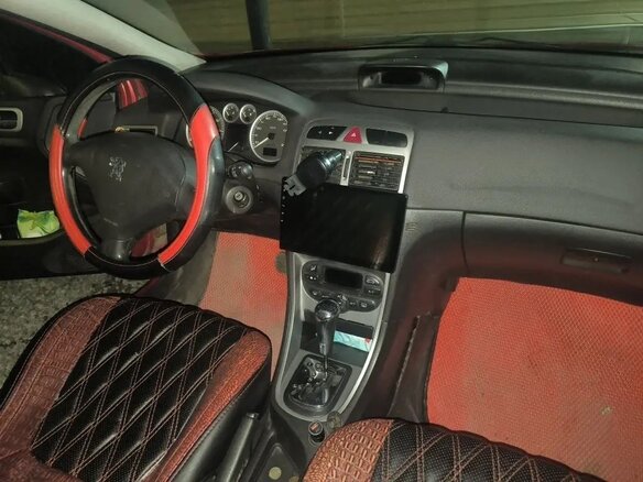 2002 Peugeot 307 I, красный, 230000 рублей - вид 5