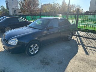 2007 Lada (ВАЗ) Priora I, чёрный, 260000 рублей, вид 1