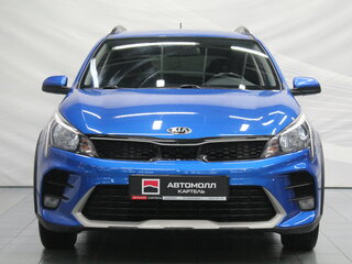 2021 Kia Rio X IV Рестайлинг, синий, 1699000 рублей, вид 5