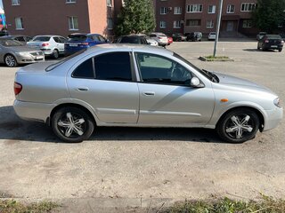 2003 Nissan Almera II (N16) Рестайлинг, серебристый, 289000 рублей, вид 2