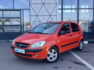 2009 Hyundai Getz I Рестайлинг, красный, 389000 рублей, вид 1