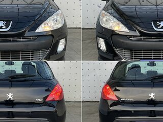 2009 Peugeot 308 I, чёрный, 550000 рублей, вид 3