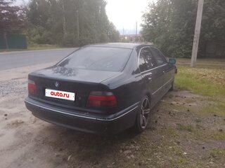 1999 BMW 5 серии 520i IV (E39), чёрный, 385000 рублей, вид 4