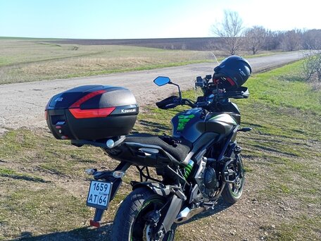 2017 Kawasaki Versys 650, чёрный, 450000 рублей, вид 3