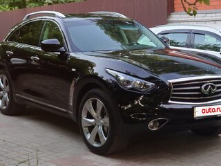 2012 Infiniti FX50 II (S51) Рестайлинг, пурпурный, 2840000 рублей, вид 3