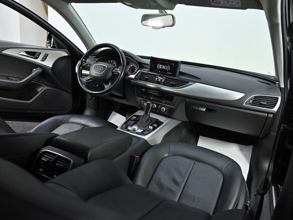 2016 Audi A6 IV (C7) Рестайлинг, чёрный - вид 6