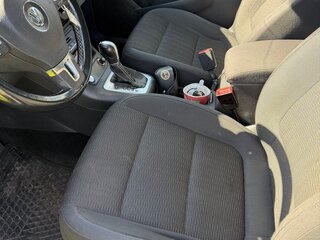 2014 Volkswagen Tiguan I Рестайлинг, серебристый, 1400000 рублей, вид 4