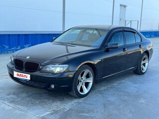 2007 BMW 7 серии 730i IV (E65/E66) Рестайлинг, чёрный, 880000 рублей, вид 1