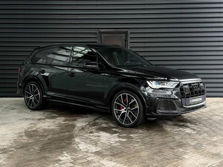 2021 Audi SQ7 I (4M) Рестайлинг, чёрный, 10290000 рублей, вид 2