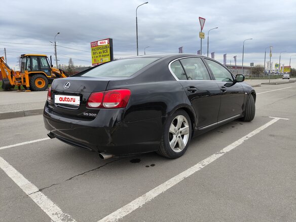 2007 Lexus GS 300 III, чёрный, 1140000 рублей - вид 3