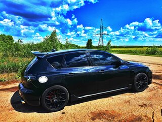 2007 Mazda 3 I (BK) Рестайлинг, чёрный, 800000 рублей, вид 5