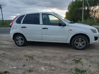 2013 Lada (ВАЗ) Kalina II, белый, 300000 рублей, вид 2