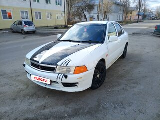 2000 Mitsubishi Mirage V, белый, 150000 рублей, вид 2
