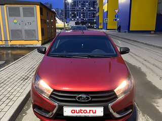 2021 Lada (ВАЗ) Vesta I, красный, 820000 рублей, вид 3