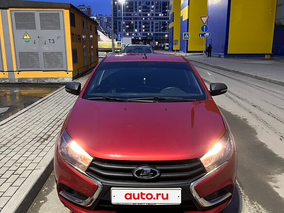 2021 Lada (ВАЗ) Vesta I, красный, 820000 рублей - вид 2