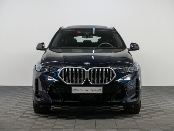 2025 BMW X6 40i III (G06) Рестайлинг, синий, 14590000 рублей - вид 1