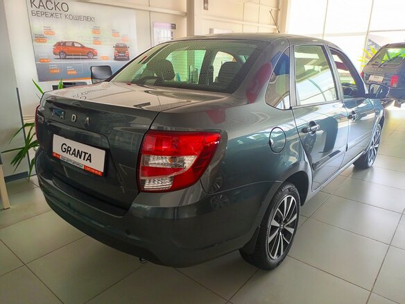 2025 Lada (ВАЗ) Granta I Рестайлинг, серый, 1310000 рублей - вид 3