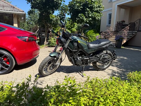 2025 Benelli Leoncino 500 Trail, зелёный, 530000 рублей, вид 4