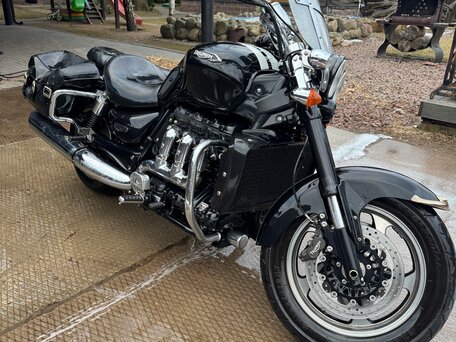 2013 Triumph Rocket III, чёрный, 1150000 рублей, вид 1