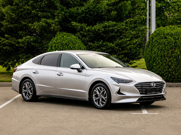 2021 Hyundai Sonata VIII (DN8), серый, 1845000 рублей - вид 2