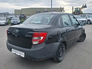 2017 Lada (ВАЗ) Granta I, чёрный, 199000 рублей, вид 4