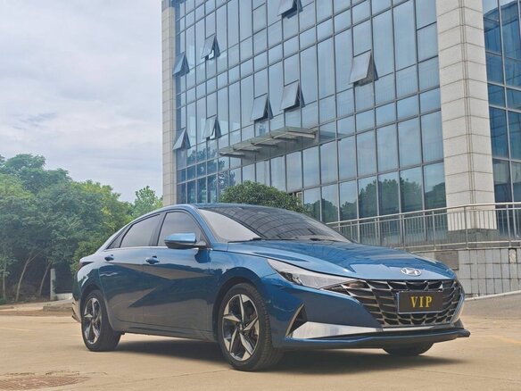 2023 Hyundai Elantra VII (CN7), синий - вид 7