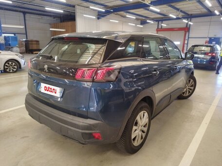 2022 Peugeot 3008 II Рестайлинг, синий, 2039000 рублей, вид 4