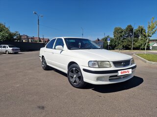 2000 Nissan Sunny B15, белый, 275000 рублей, вид 1