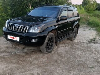 2008 Toyota Land Cruiser Prado 4-speed 120 Series Рестайлинг, чёрный, 2100000 рублей, вид 2